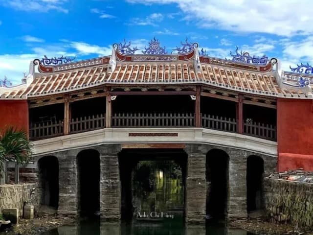 Japanese Covered Bridge – the iconic 18th-century wooden bridge and symbol of Hoi An Ancient Town, Vietnam