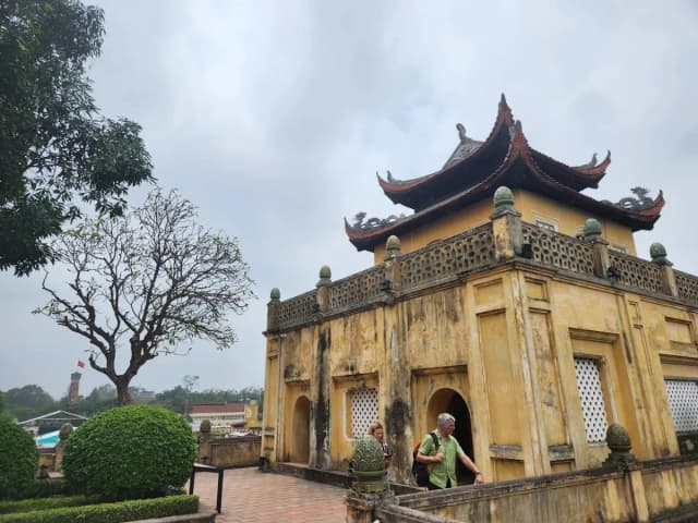 Imperial Citadel of Thang Long in Hanoi, Vietnam