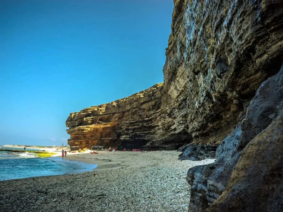 Unique volcanic rock formations shaping Ly Son Island’s landscape