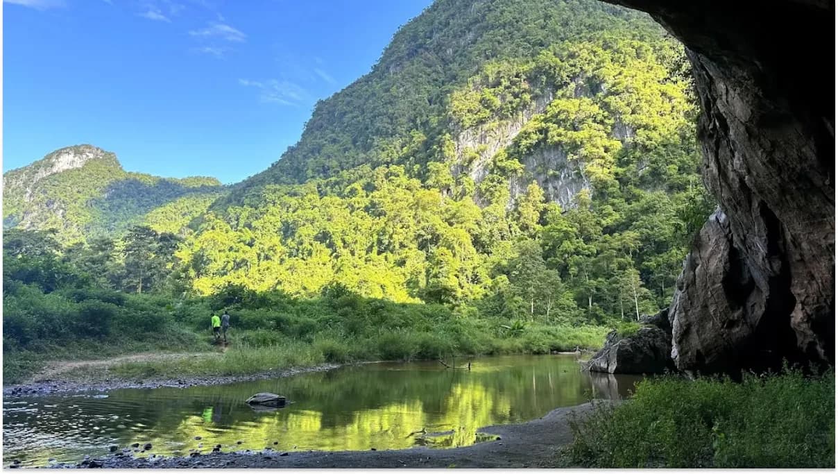 Scenic limestone karsts and caves in Phong Nha – Ke Bang National Park, Vietnam