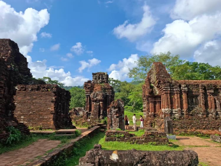 Ancient Cham temples at My Son Sanctuary