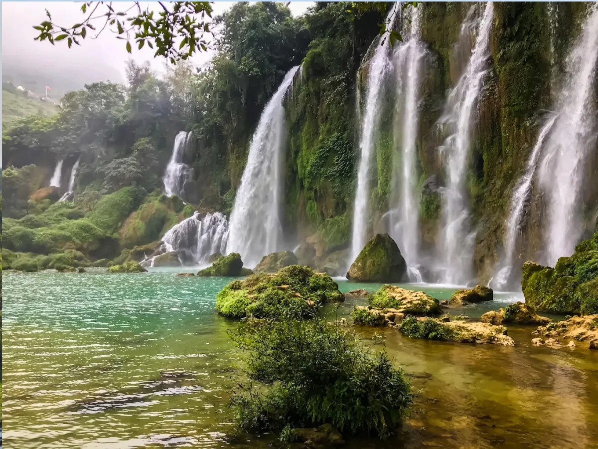 Ban Gioc Waterfall (Cao Bang) detail 03