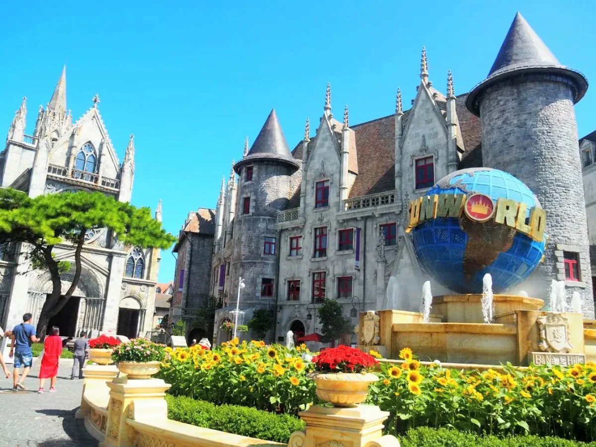 Sun World Ba Na Hills – famous mountain resort in Da Nang, Vietnam