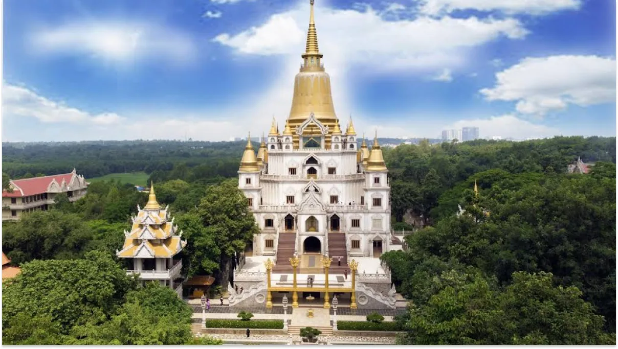 Buu Long Pagoda in Ho Chi Minh
