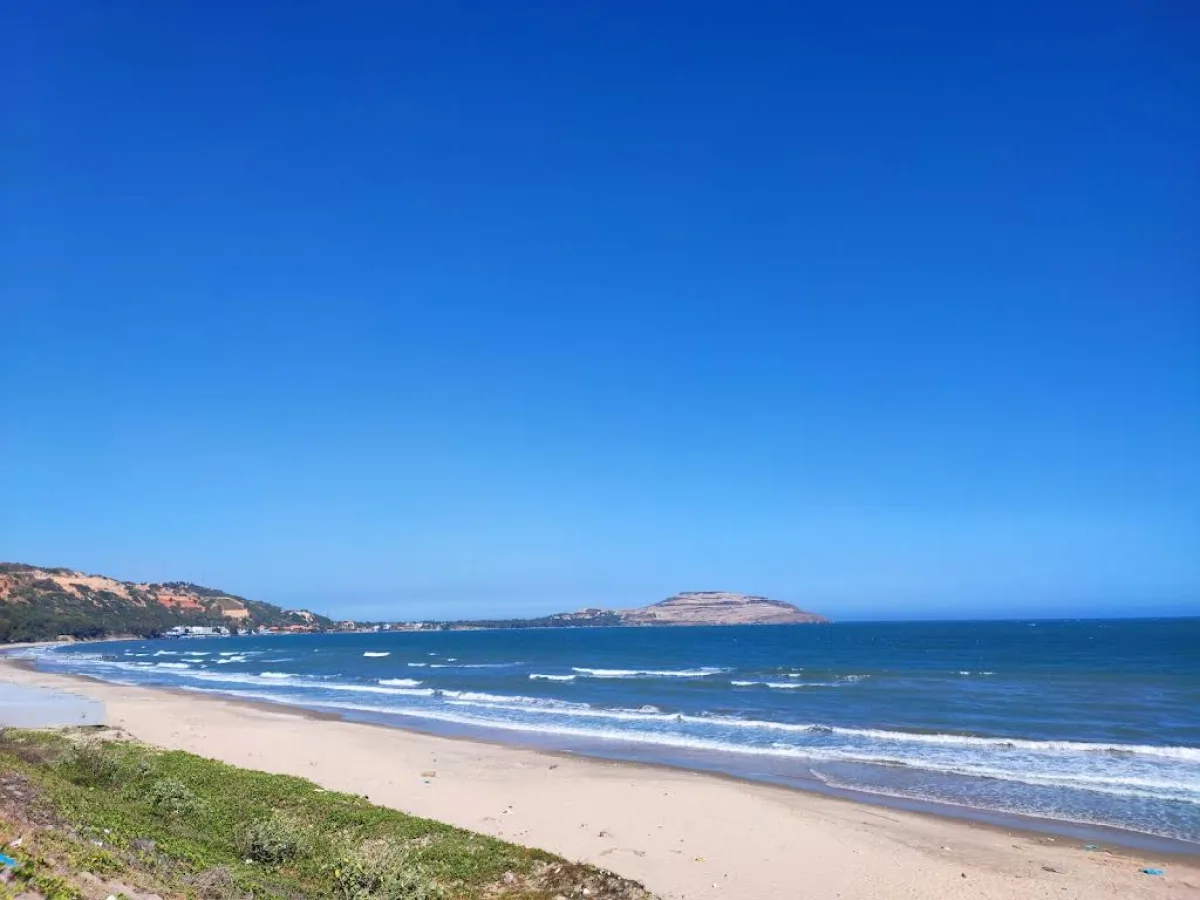 Beautiful sunrise over Mui Ne Beach, Vietnam